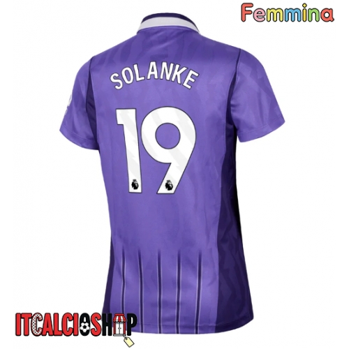 Tottenham Hotspur Dominic Solanke #19 Terza Maglia Femmina 2026-27 Manica Corta